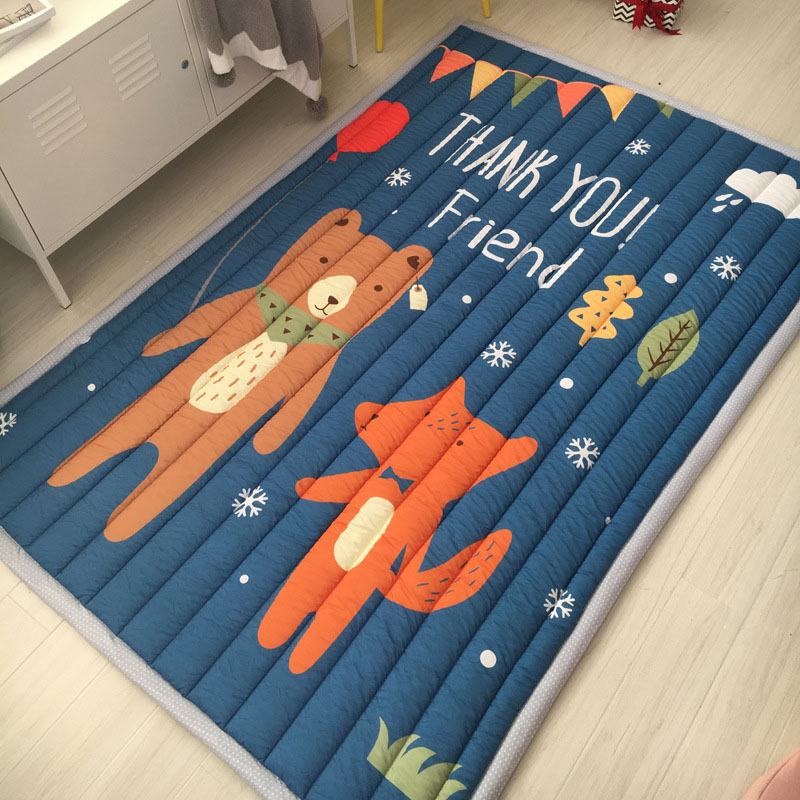 Kids Play Mat Thick Washable Carpet